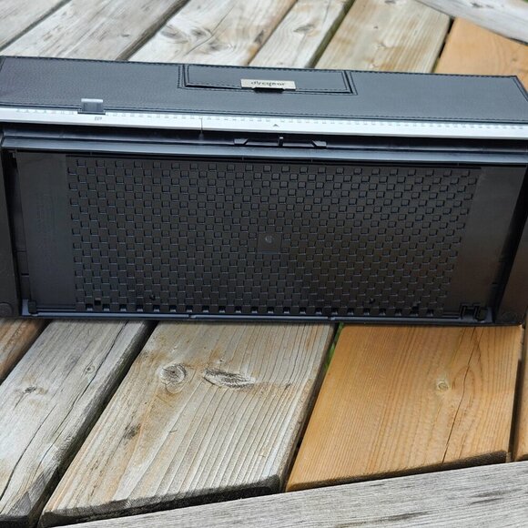 DiscGear Selector 120HD Faux Black Leather Storage Holder Case CD DVD With Light - Picture 4 of 13